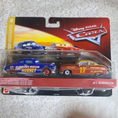 Disney Pixar Cars 3 Dirt Track Fabulous Hudson Hornet & Jet