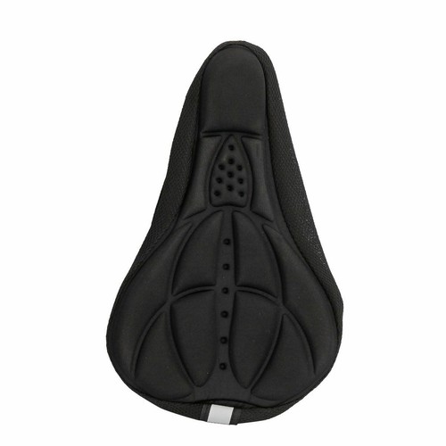 SELLA BICI BICICLETTA 3D GEL SEDILE MORBIDO COMFORT PAD CUSCINO COPERTURA CICLISMO STRADA - Foto 9 di 14