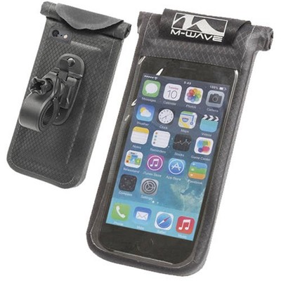 Messingschlager Telefontasche BLACK BAY, M-Wave, schwarz
