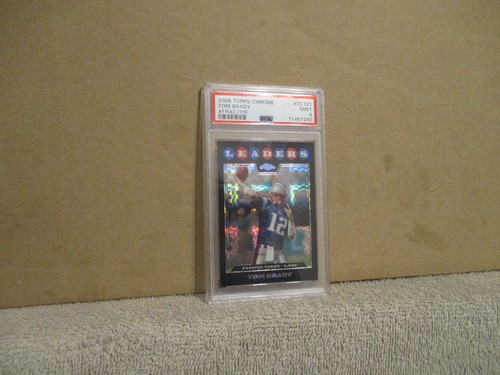 Tom Brady [Xfractor] #TC121 2008 Topps Chrome card