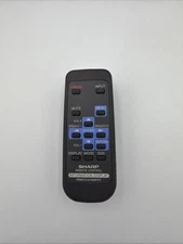 Genuine OEM Sharp Remote Control RRMCG1016MPPZ Information Display Tested!