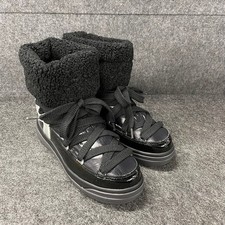 MONCLER Insolux M Leather Snow Boots Womens S...