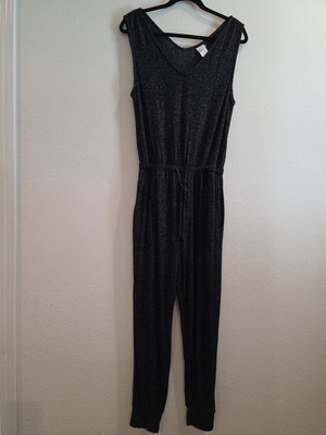 StarsAbove LoungeJoggerJumpsuit Womens S Charcoal SupersoftCozyChic TravelOutfit