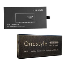 Questyle M18i Bluetooth Mobile Headphone Amplifier with DAC (Black), 3.5mm+4.4mm