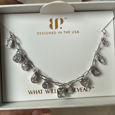  Bomb Party Ultra Rare Unicorn Gemma Necklace 925 Sterling Silver Cubic Zir 