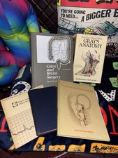Vintage Medical Book Bundle, 1916 Pediatrics,1976 Tracheal Intubation.grays Copy