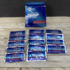 Crest 3D Advanced Seal Advanced Vivid Whitestrips 14 Pouches 28 Strips