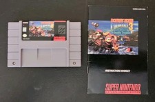Donkey Kong Country 3: Dixie Kong's Double Trouble! (Nintendo SNES)W/Manual