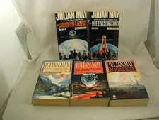 Julian May 5 Books The Galactic Milieu Classic Hard Science Fiction