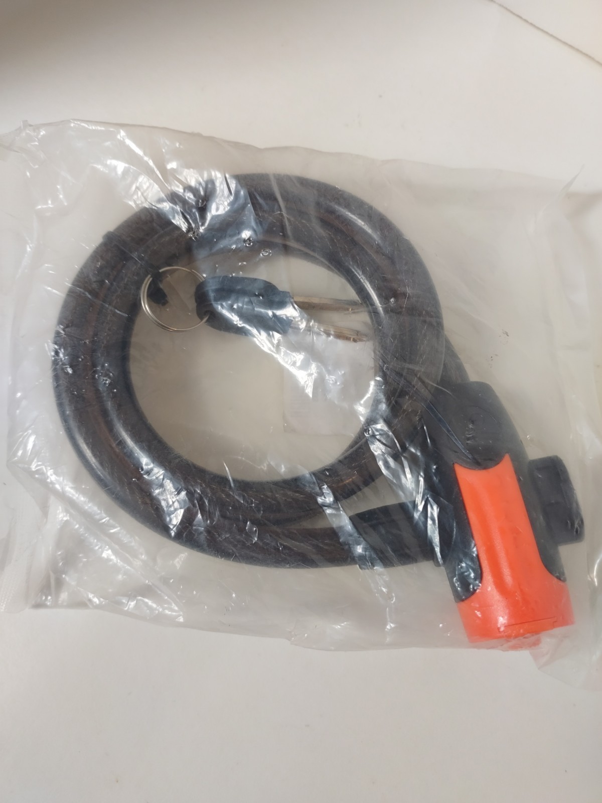 Bike Lock Cables with Keys Orange Lock  Keyed-Alike Bicycle...