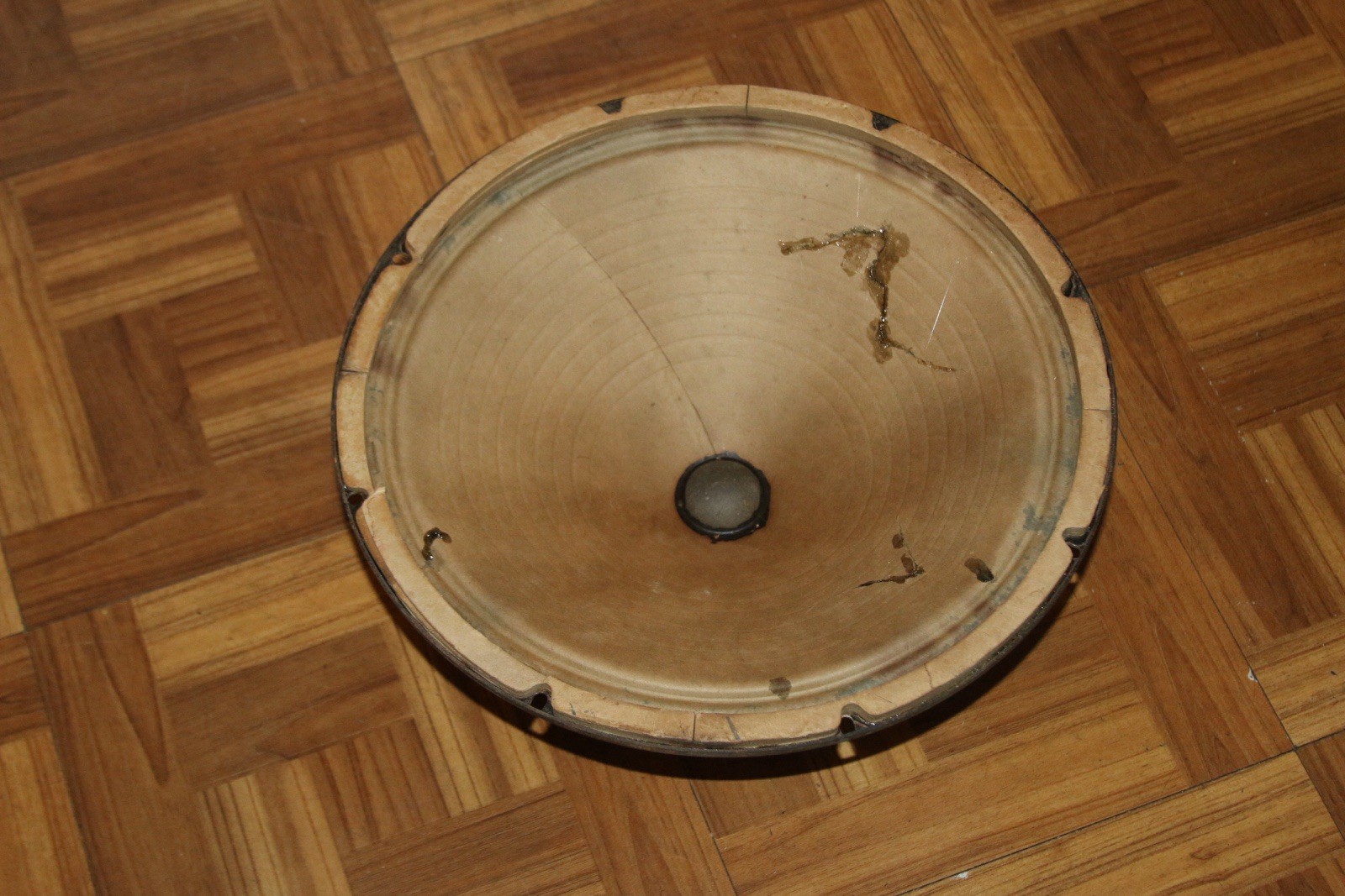 Vintage Jensen Alnico 5 pm speaker concert series P15R , 6.2 Ohm. , AS/IS