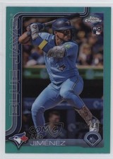 2025 Topps Chrome Teal Refractor /299 Leo Jimenez Leo Jiménez #276 1b1g