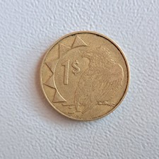 2002 1 Dollar Coin from Namibia (Nice)