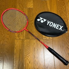 YONEX Badminton Racket Red With Case