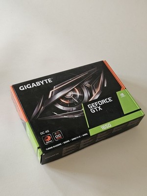 Gigabyte GeForce GTX 1650 OC 4G GV-N1650OC-4GD Empty Box Original Box + Accessories