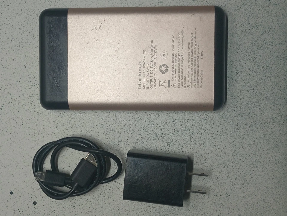 Blackweb портативный банк питания модель No BWA17W1031 с цифровым дисплеем - Изображение 2 из 3