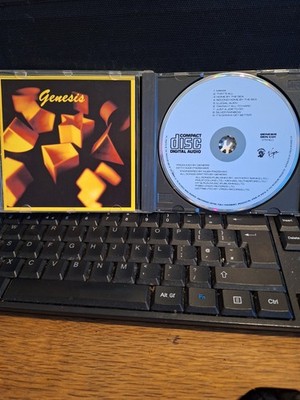 Genesis SELF TITLED EX VIRGIN CHARISMA CD ALBUM  LUE FACE NO BARCODE