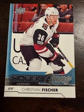 2017-18 Christian Fischer Upper Deck Young Guns rookie hockey card - #234. rookie card picture