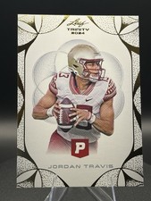 2024 Leaf Trinity Pristine Auction - Jordan Travis #61