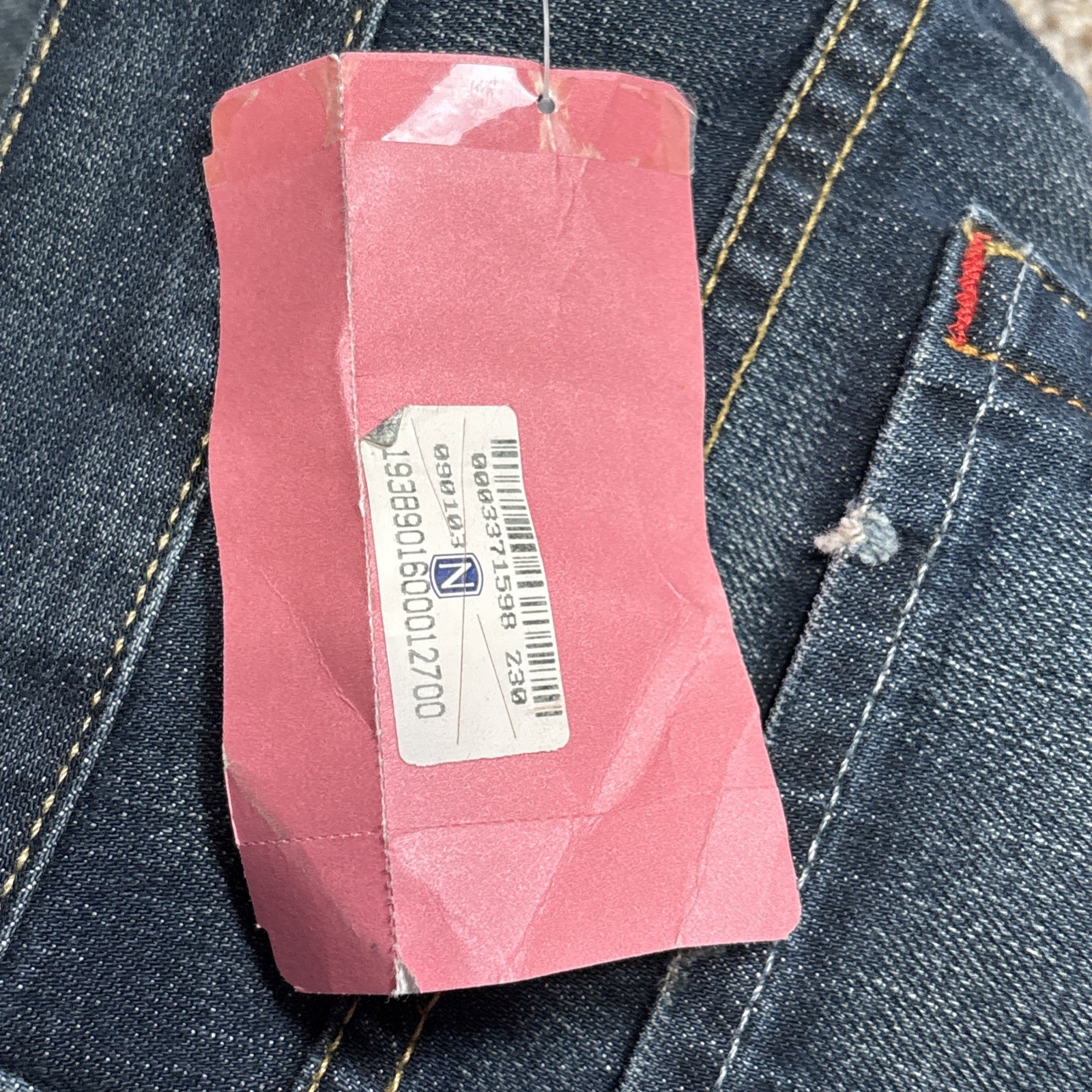 New Blue Cult Jeans Womens 29 Dark Wash Flared Vtg Fits 30 X 32 Nordstroms - View 6