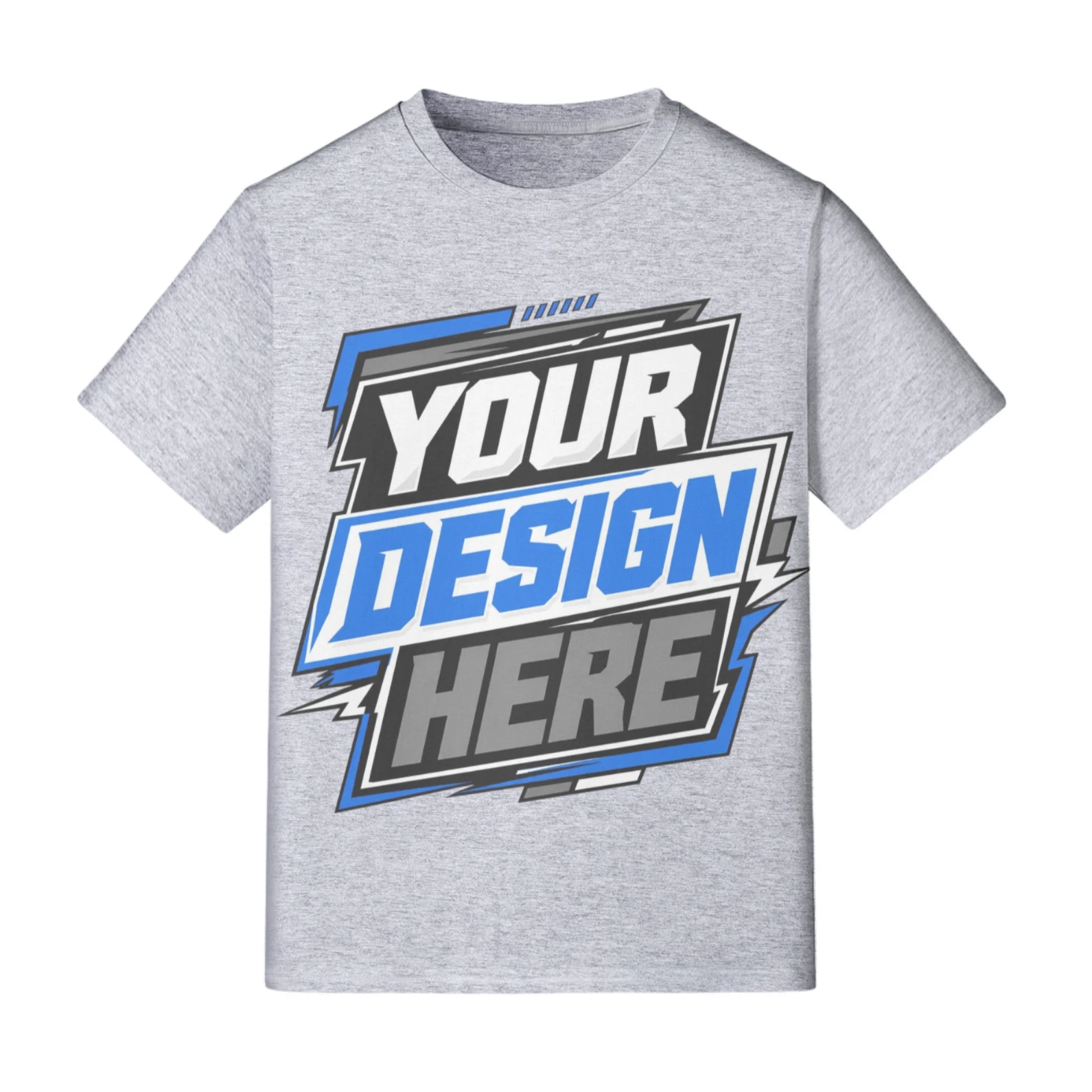 Custom Personalized T-Shirt 210 GSM | Your Design Text Print Premium Slim Fit
