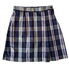 Dennis Uniform Plaid Skort Girls G14 Pleated School Church Style 018090 NWOT