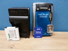 Olympus Stylus Tough 6020 14.0MP Digital Camera Blue w/SD Card/Battery/Charger