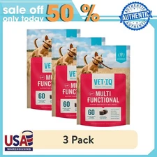 VETIQ 5-In-One Multi-Benefit Soft Dog Chews, Hickory Smoke Flavored 60 ct., 3 pk