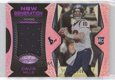 2021 Certified New Generation Jerseys Mirror Pink 68/199 Davis Mills #NG-22 0d0o