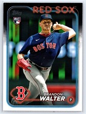 2024 Topps #193 Brandon Walter RC - Boston Red Sox