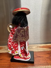 红色古董日本娃娃| eBay