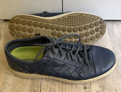 Ecco Soft 7 Woven Tie Sneakers - EU 44