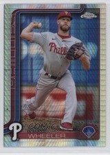 2025 Topps Chrome Prism Refractor Zack Wheeler #189 3gq