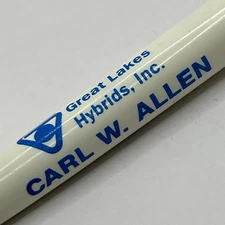 VTG BIC Click Ballpoint Pen GREAT LAKES HYBRIDS Carl W. Allen