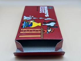 Nintendo Game & Watch MARIO'S CEMENT FACTORY ML-02 1983 New Old Stock