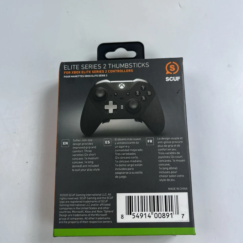 SCUF - Elite Series 2 Thumbsticks for Xbox Elite Series 2 I 4-Pack - Black - Image 4 of 4
