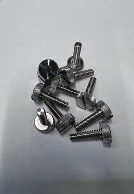 Knurled Thumb Screw Stainless Steel 10-24 Thread 3/4 length - 10 Pieces 334SP16
