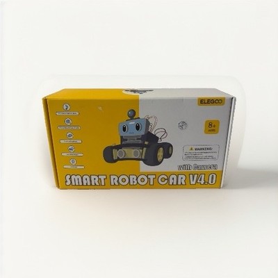 ELEGOO Smart Robot Car Kit V4.0 With Camera Arduino STEM Kit NEW Open Box