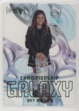 2021 Skybox Metal Universe Champions Championship Galaxy Acetate Sky Brown 04yf