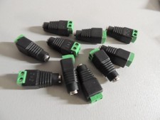 10 Pack 2.1mm x 5.5mm Female DC Power Jack to 2 pin Screw Terminal Power Adapter