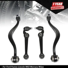 For Ford Fusion Lincoln MKZ Mercury Milan Front Lower Control Arms Ball Joint 4x