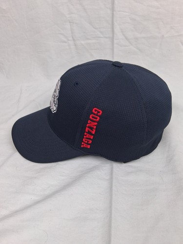 Gonzaga Bulldogs Cap Hat Flexfit Embroidered Patch NCAA Blue Large To XL - Picture 5 of 11