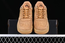 All Sizes : Nike Air Force 1 '07 Brown | FAST TRACK SHIPPING