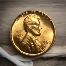 1960 P - Lincoln Memorial Penny - Bu Free Shipping 1960 P - Lincoln Memorial Penny - Bu Free Shipping
