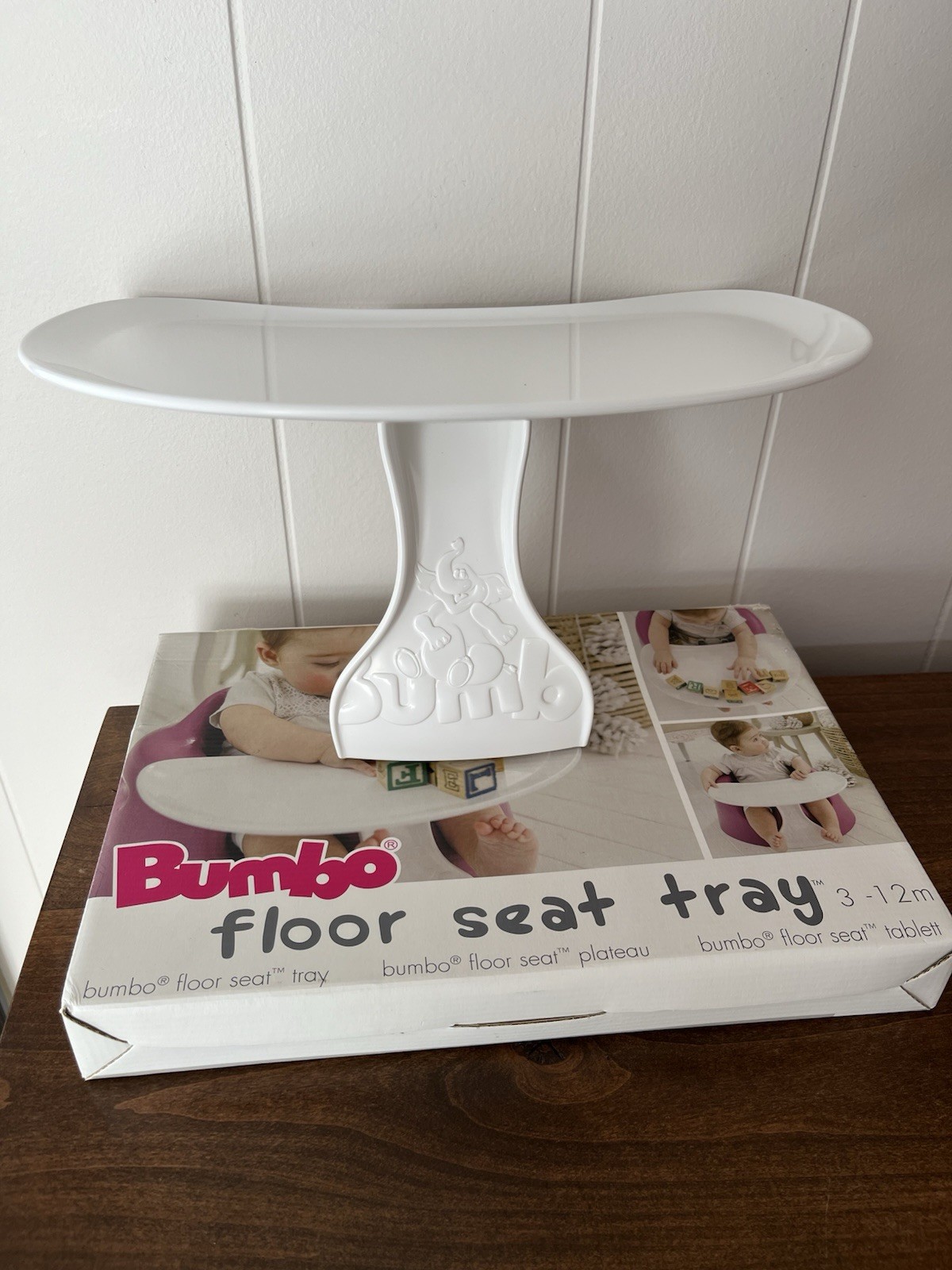 Bumbo Baby Play Tray Only for Food or Toys; For Bumbo Floor Seat 3-12mon