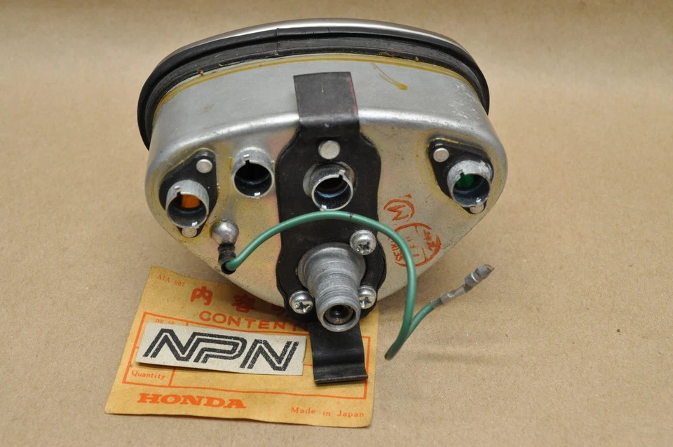 Nuevo de Lote Antiguo Honda CL70 K0 Scrambler Velocímetro MPH Odómetro Calibre 37200-089-671 Foto 4 de 4