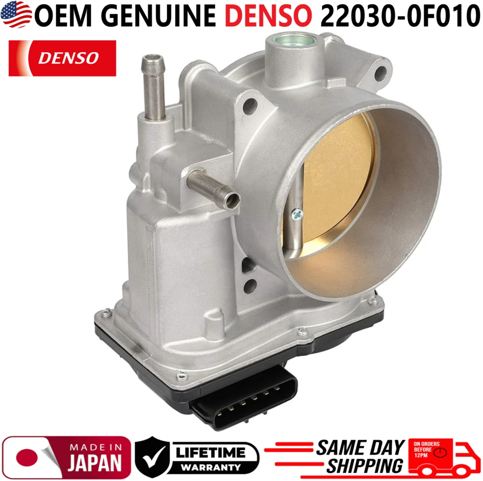 Cuerpo de acelerador GENUINO para Toyota y Lexus 2005-2021 4,7 L V8 5,0 L V8, 22030-0F010 Foto 3 de 4