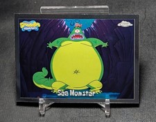 Sea Monster 2025 Topps Chrome SpongeBob SquarePants 25th Anniversary Card #171