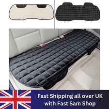 Universal Square Rear Back Row Car Seat Cover Protector Mat Chair Cushion Plush