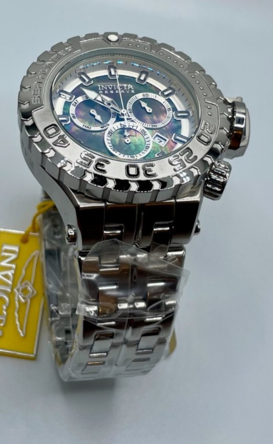 Invicta Sea Hunter Swiss Ronda Z60 Caliber Men's Watch w/ MOP Dial (34590)